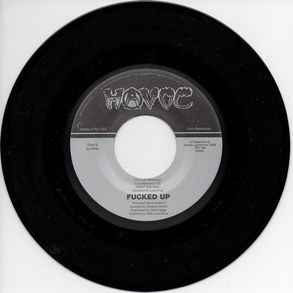Fucked Up : Litany (7", RE)