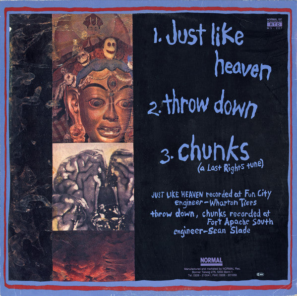 Dinosaur Jr. : Just Like Heaven (12", S/Sided, Etch)