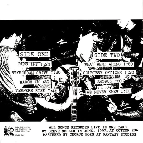 Deathreat : Runs Dry (7")