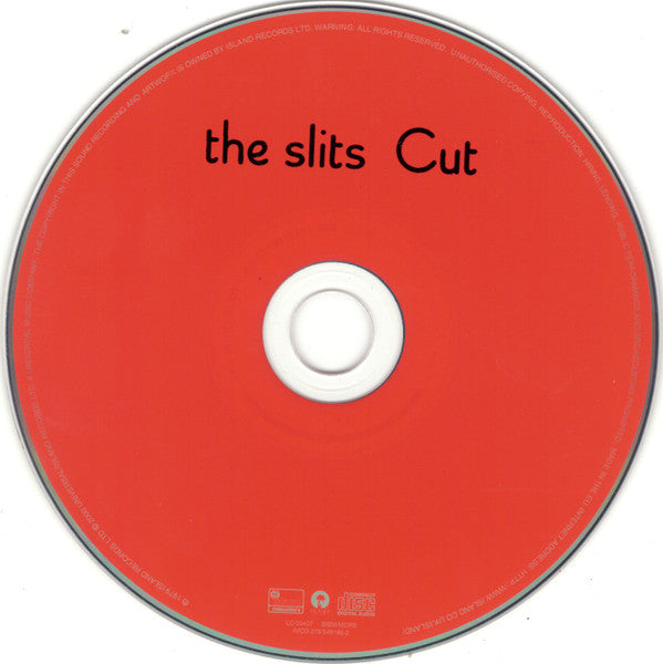 The Slits : Cut (CD, Album, RE, RM, EDC)