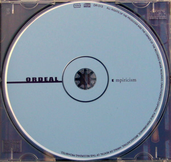 Ordeal (8) : Empiricism (CD, EP)