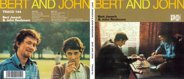 Bert Jansch & John Renbourn : Bert And John (CD, Album, RE, RM, Dig)