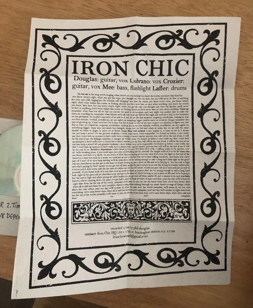 Iron Chic : Demo '08 (CDr)