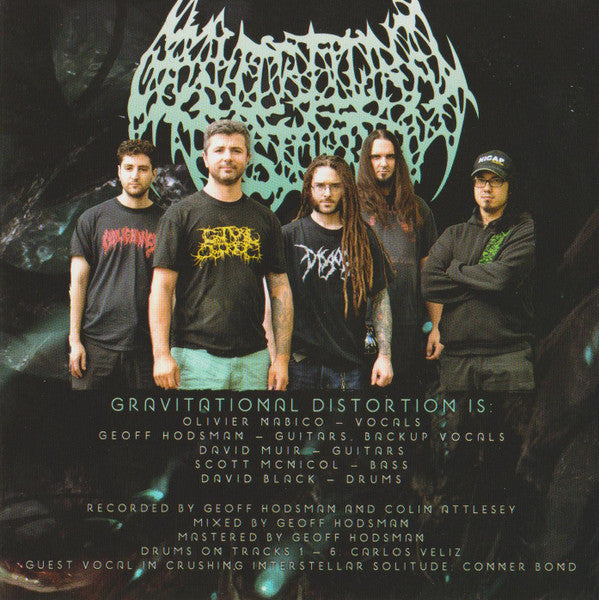 Gravitational Distortion : The Void Between Worlds (CD, Album)
