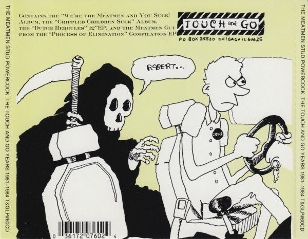 The Meatmen* : Stud Powercock: The Touch And Go Years 1981-1984 (CD, Comp, RE)