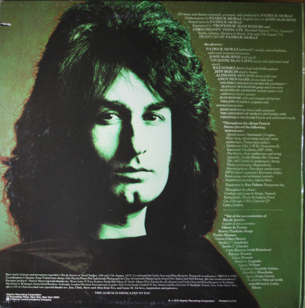Patrick Moraz : The Story Of i (LP, Album, Mon)