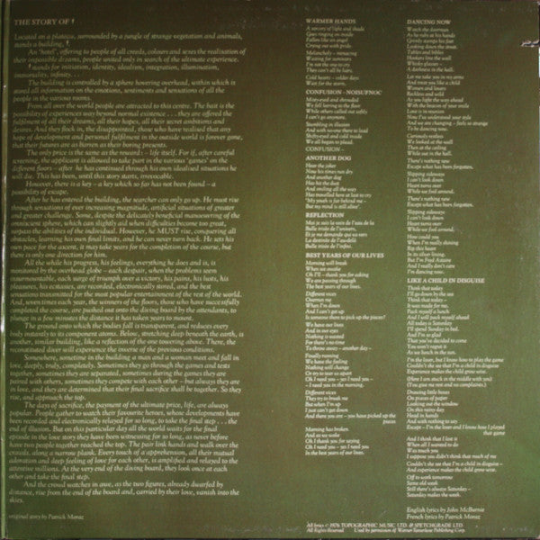 Patrick Moraz : The Story Of i (LP, Album, Mon)