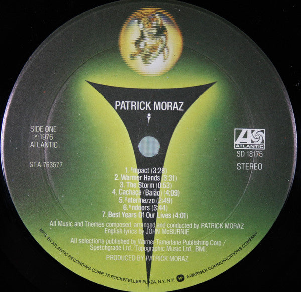 Patrick Moraz : The Story Of i (LP, Album, Mon)