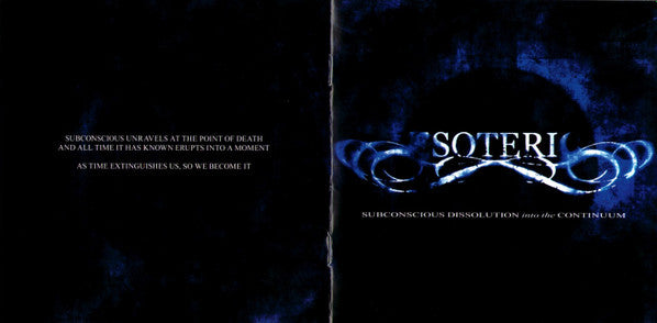 Esoteric (3) : Subconscious Dissolution Into The Continuum (CD, Album)