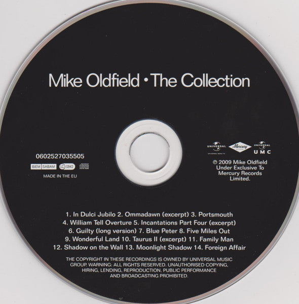 Mike Oldfield : The Collection (CD, Comp)