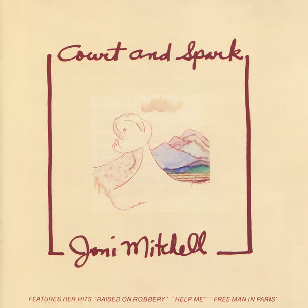 Joni Mitchell : Court And Spark (CD, Album, RE, WMM)