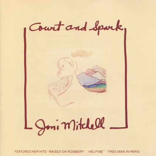 Joni Mitchell : Court And Spark (CD, Album, RE, WMM)