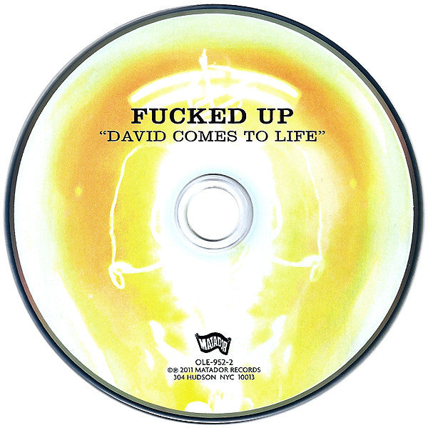 Fucked Up : David Comes To Life (CD, Album)