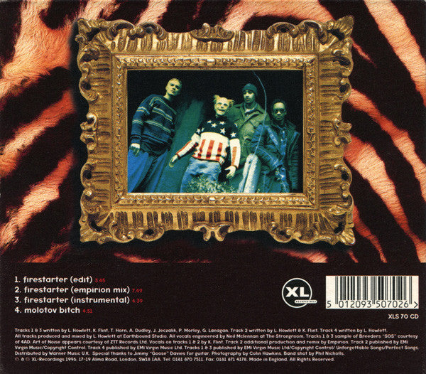 Prodigy* : Firestarter (CD, Single, Dig)