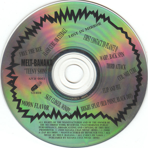 Melt-Banana : Teeny Shiny (CD, Album)