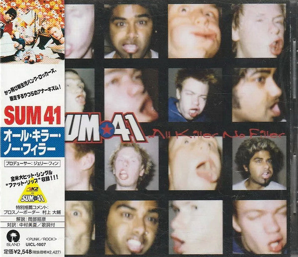 Sum 41 : All Killer No Filler (CD, Album, Enh)