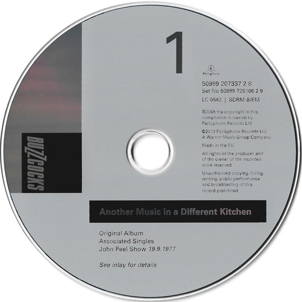 Buzzcocks : Another Music In A Different Kitchen (S/Edition, Jew + CD, Album, RE, RM + CD, Comp, RM)