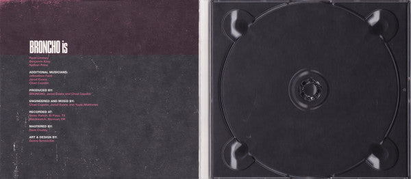 Broncho (2) : Just Enough Hip To Be Woman (CD, Album, Dig)