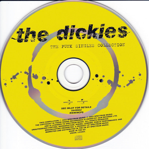 The Dickies : The Punk Singles Collection (CD, Comp, RE)