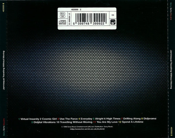 Jamiroquai : Travelling Without Moving (CD, Album, RE)