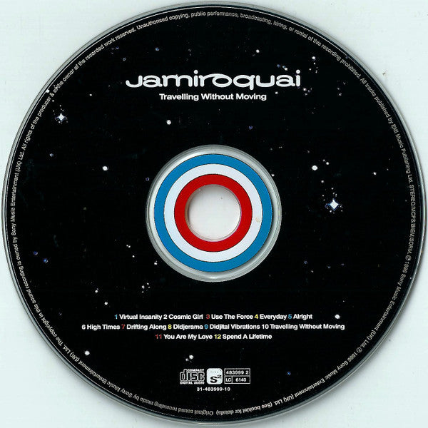 Jamiroquai : Travelling Without Moving (CD, Album, RE)
