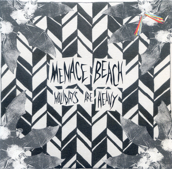 Menace Beach / Cowtown : Holidays Are Heavy / Wonderful Christmas Time (7", Single, Ltd, Num, Red)