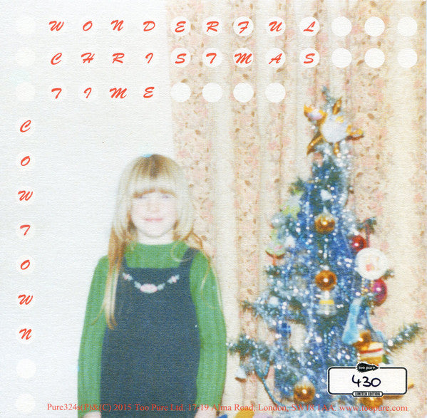 Menace Beach / Cowtown : Holidays Are Heavy / Wonderful Christmas Time (7", Single, Ltd, Num, Red)