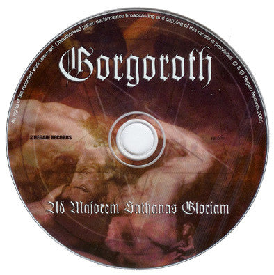 Gorgoroth : Ad Majorem Sathanas Gloriam (CD, Album)