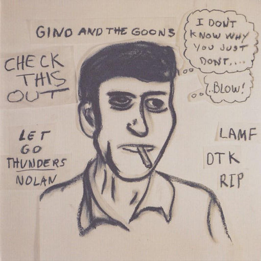 Gino And The Goons : Check This Out (7", Yel)