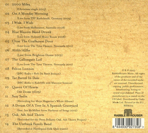 The Unthanks : Memory Box - Archive Treasures (2005 - 2015) (CD, Album)