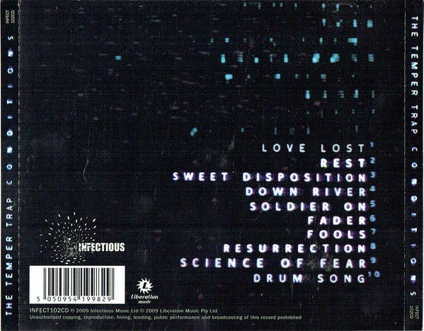 The Temper Trap : Conditions (CD, Album)