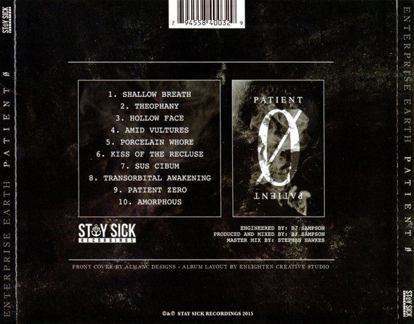 Enterprise Earth : Patient ∅ (CD, Album)