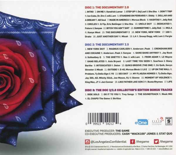 The Game (2) : The Documentary 2 / 2.5  (3xCD, Album, Comp, Ltd, Col)