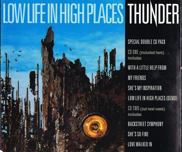 Thunder (3) : Low Life In High Places (CD, Single, CD1)