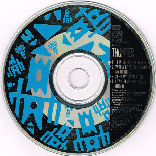 Thunder (3) : Low Life In High Places (CD, Single, CD1)