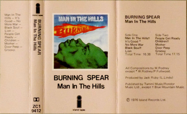 Burning Spear : Man In The Hills (Cass, Album)