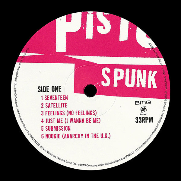 Sex Pistols : Spunk (LP, Album, RE)