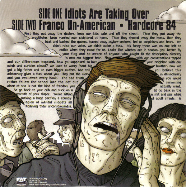 NOFX : Regaining Unconsciousness (7", EP, Gre)