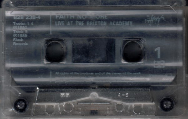 Faith No More : Live At The Brixton Academy (Cass, Album, Dol)