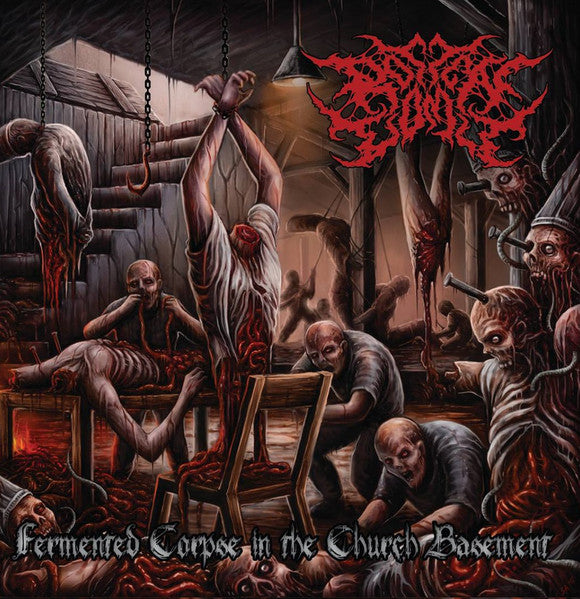 Rotten Vomit : Fermented Corpse In The Church Basement (CD)