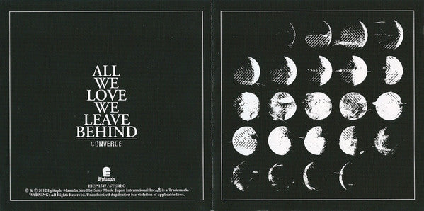 Converge : All We Love We Leave Behind (CD, Album)