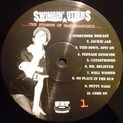 Swingin' Utters : The Streets Of San Francisco (LP, Album, RE, RM)