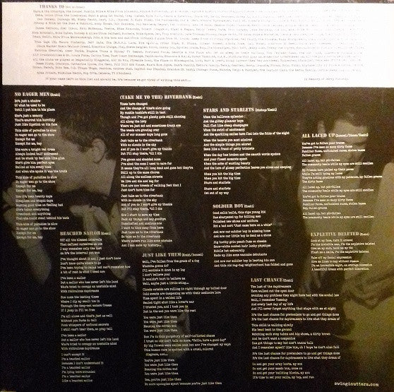 Swingin' Utters : The Streets Of San Francisco (LP, Album, RE, RM)