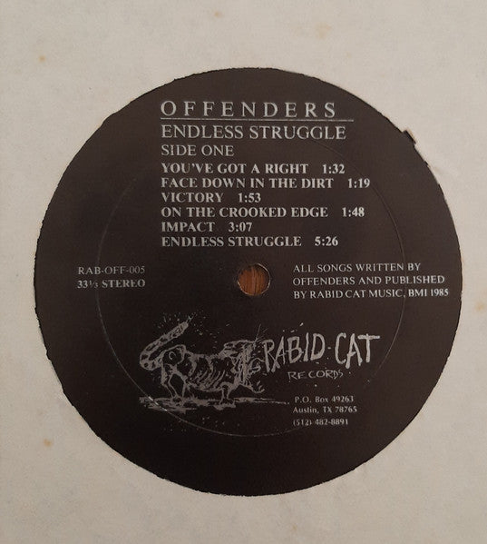Offenders : Endless Struggle (LP, Album)