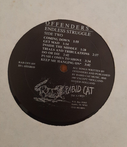 Offenders : Endless Struggle (LP, Album)
