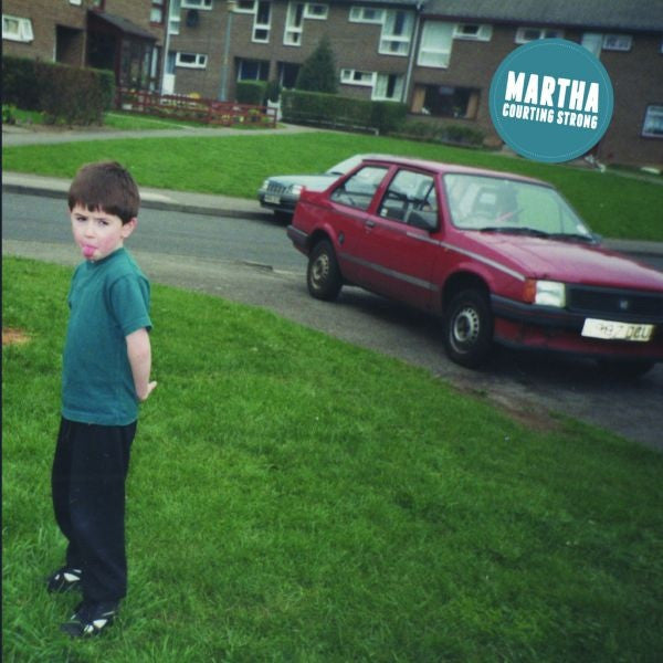Martha (13) : Courting Strong (LP, Album, Whi)