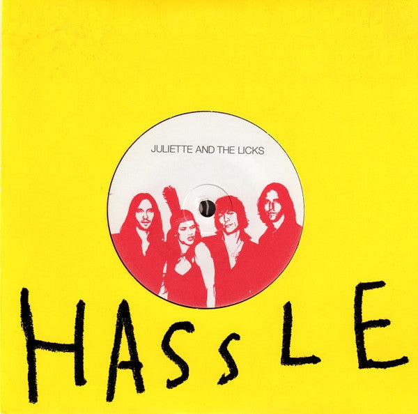Juliette And The Licks* : Hot Kiss (7", Single, Red)