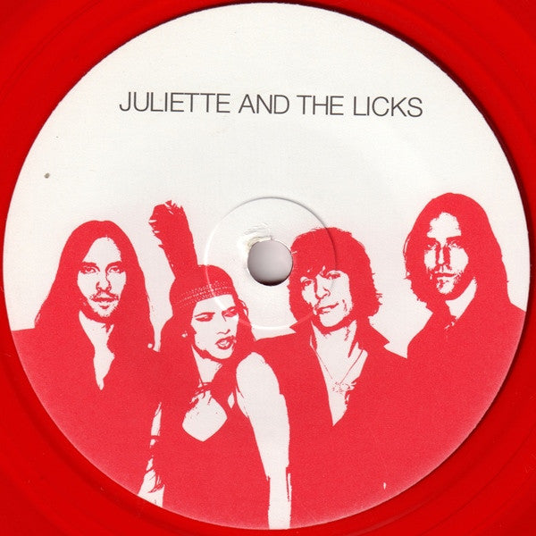 Juliette And The Licks* : Hot Kiss (7", Single, Red)