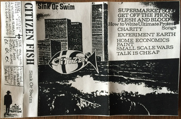 Citizen Fish : Sink Or Swim (Cass, MiniAlbum)