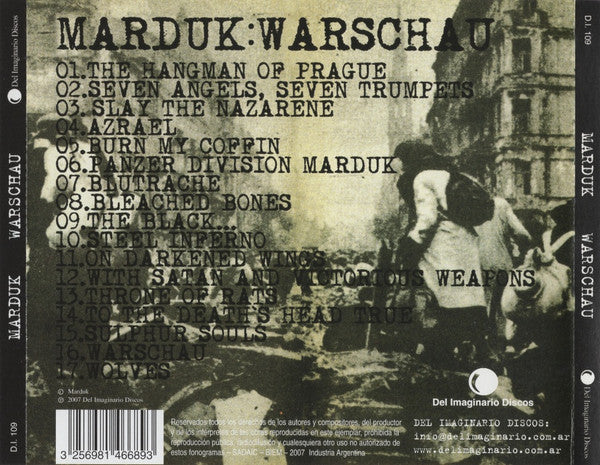 Marduk : Warschau (CD, Album, RE)